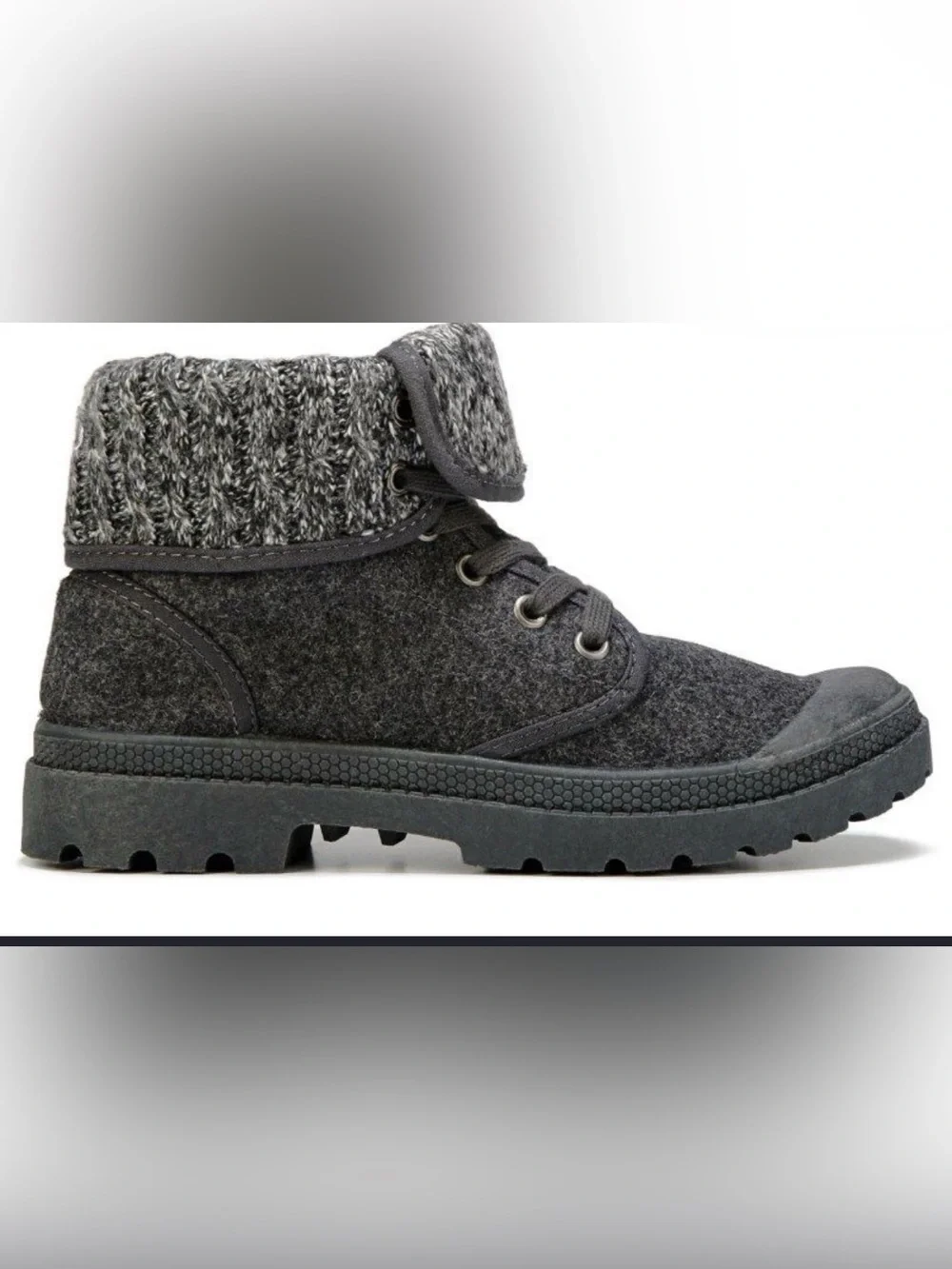 Rocket Dog Gray Fold-Over Ankle Boots-NWOT